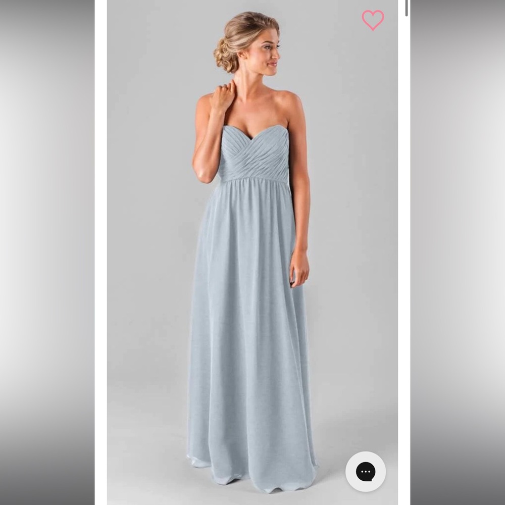 Kennedy Blue Parker Bridesmaid Dress Fog Size 2 Women’s